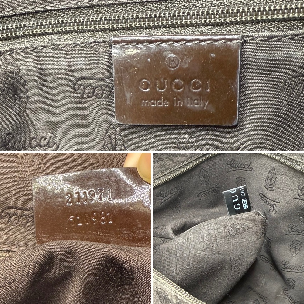 Authentic Gucci GG Canvas Jolicoeur Tote bag - Picture 14 of 16